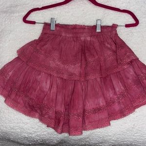 Love Shack Fancy Ruffle Skirt